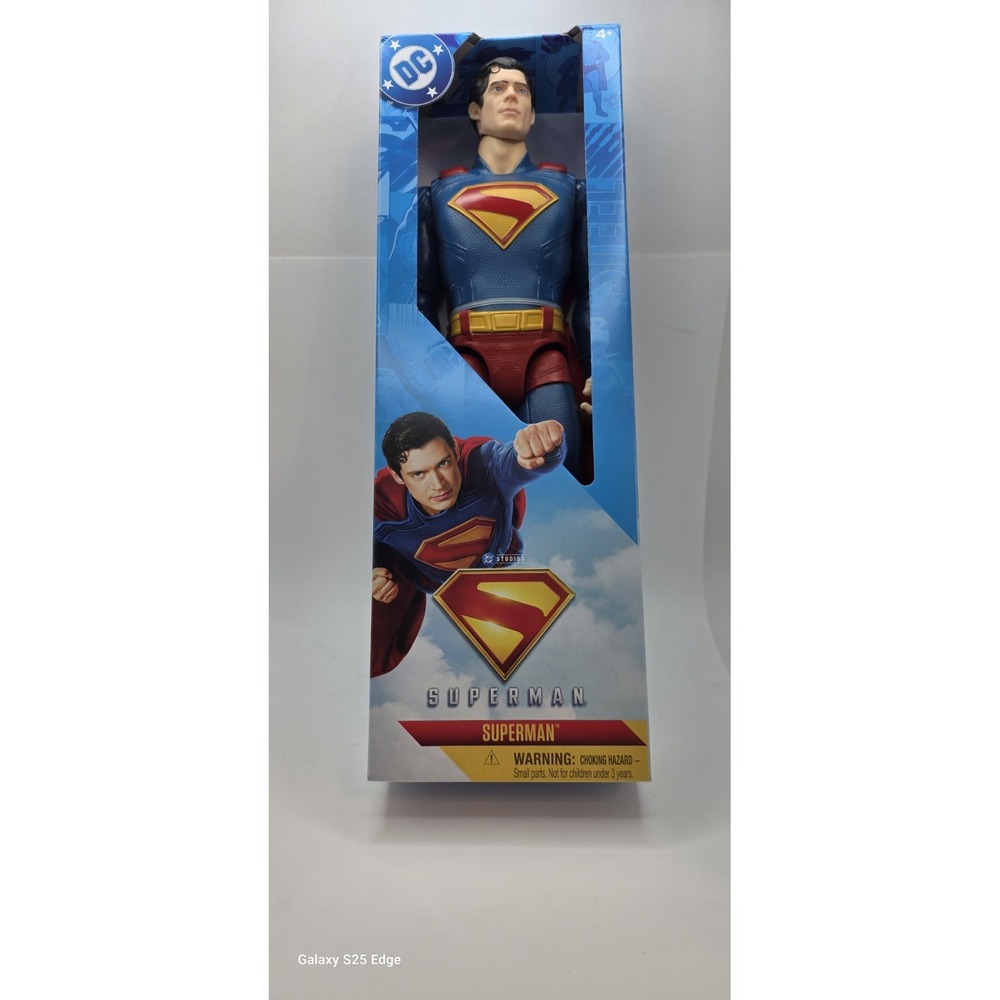 DC Comics Superman Movie 12" Action Figure Classic Suit New Mint Collector Boxed